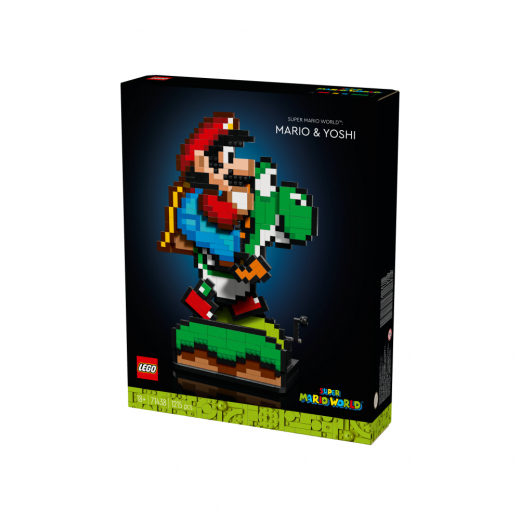 LEGO Super Mario - Super Mario World: Mario og Yoshi i gruppen LEGETØJ / LEGO / LEGO Super Mario hos Spelexperten (71438)