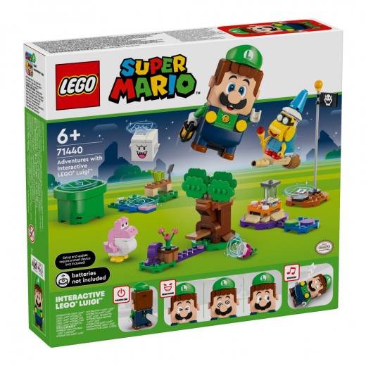 LEGO Super Mario - Äventyr med interaktiva LEGO Luigi i gruppen LEGETØJ / LEGO / LEGO Super Mario hos Spelexperten (71440)