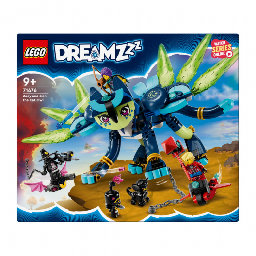 LEGO DREAMZzz - Zoey og kattuglen Zian i gruppen LEGETØJ / LEGO / LEGO DREAMZzz hos Spelexperten (71476)
