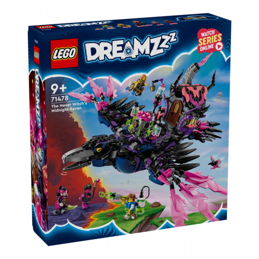 LEGO DREAMZzz - Neverhæks midnattskrage i gruppen LEGETØJ / LEGO / LEGO DREAMZzz hos Spelexperten (71478)