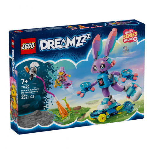 LEGO DREAMZzz - Izzie og spilkaninen Bunchurro i gruppen LEGETØJ / LEGO / LEGO DREAMZzz hos Spelexperten (71490)
