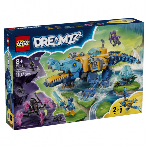 LEGO DREAMZzz - Krokodille-ubåd i gruppen LEGETØJ / LEGO / LEGO DREAMZzz hos Spelexperten (71512)