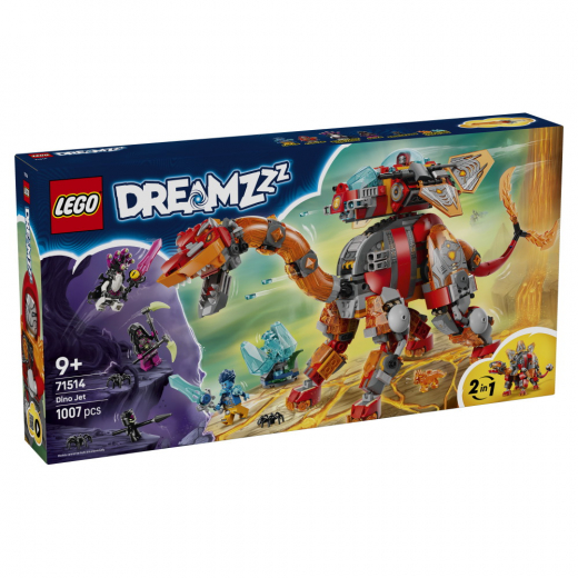 LEGO DREAMZzz - Dino-jet i gruppen LEGETØJ / LEGO / LEGO DREAMZzz hos Spelexperten (71514)