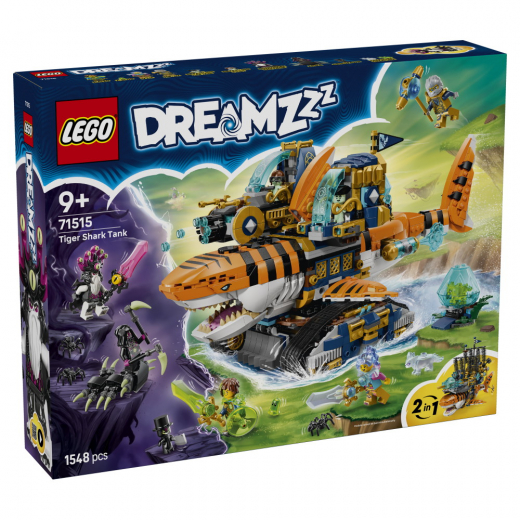 LEGO DREAMZzz - Tigerhaj-kampvogn i gruppen LEGETØJ / LEGO / LEGO DREAMZzz hos Spelexperten (71515)