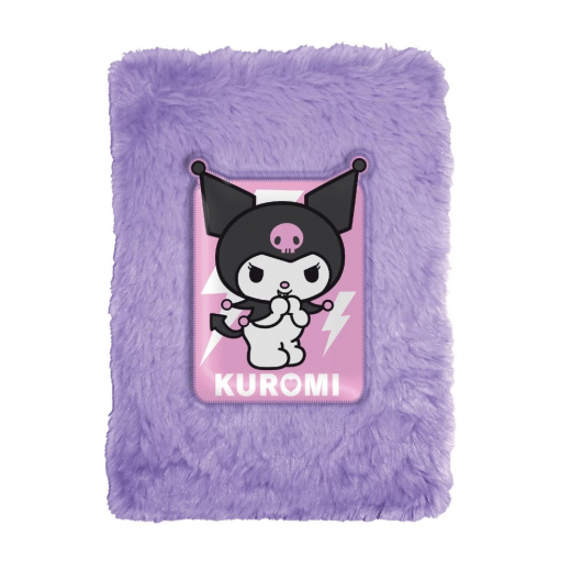 Notesbog Plys Kuromi i gruppen LEGETØJ / Skab & mal / Skriv og Tegn / Notesbøger hos Spelexperten (71641)