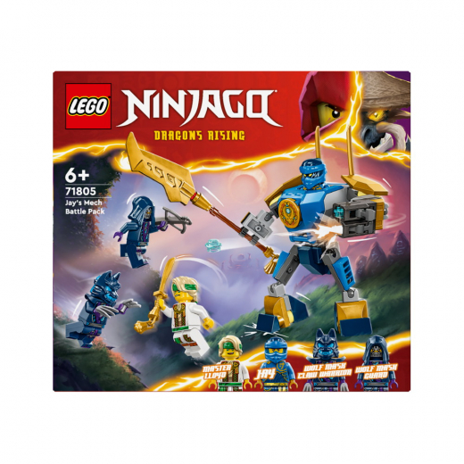 LEGO Ninjago - Jays robotkamp-pakke i gruppen LEGETØJ / LEGO / LEGO Ninjago hos Spelexperten (71805)