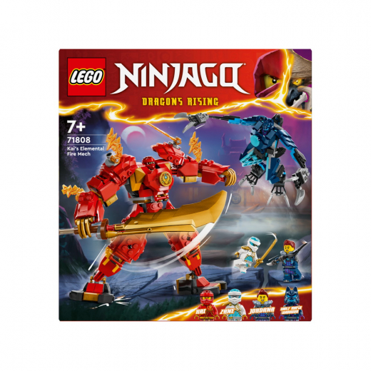LEGO Ninjago - Kais ild-elementrobot i gruppen LEGETØJ / LEGO / LEGO Ninjago hos Spelexperten (71808)
