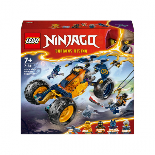 LEGO Ninjago - Arins terrängbuggy i gruppen LEGETØJ / LEGO / LEGO Ninjago hos Spelexperten (71811)