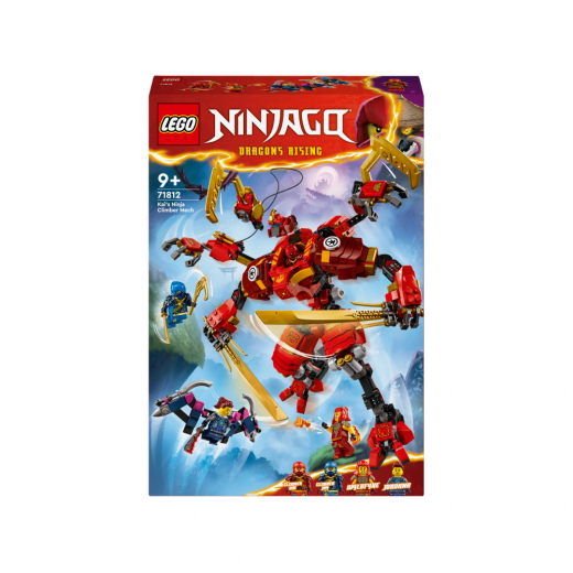 LEGO Ninjago - Kais ninja-klatrerobot i gruppen LEGETØJ / LEGO / LEGO Ninjago hos Spelexperten (71812)