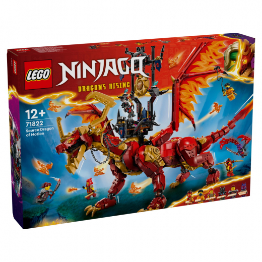 LEGO Ninjago - Bevægelses-kildedragen i gruppen LEGETØJ / LEGO / LEGO Ninjago hos Spelexperten (71822)