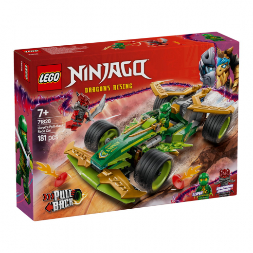 LEGO Ninjago - Lloyds pull-back-racerbil i gruppen LEGETØJ / LEGO / LEGO Ninjago hos Spelexperten (71828)