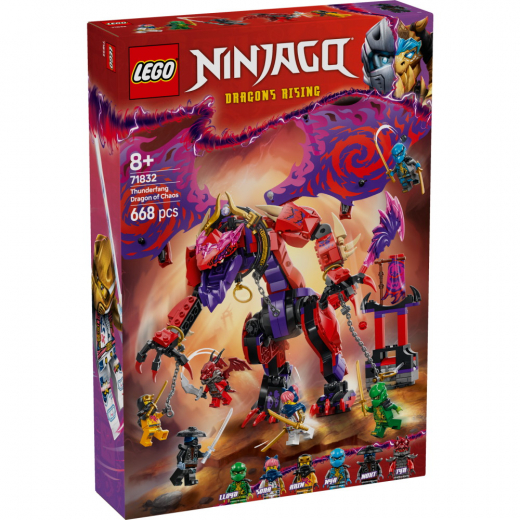 LEGO Ninjago - Kaosdragen Thunderfang i gruppen LEGETØJ / LEGO / LEGO Ninjago hos Spelexperten (71832)