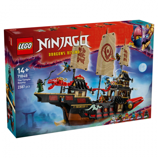 LEGO Ninjago - Tempelskibet i gruppen LEGETØJ / LEGO / LEGO Ninjago hos Spelexperten (71848)