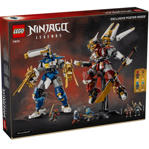 LEGO Ninjago - The Twin Titan Mechs i gruppen LEGETØJ / LEGO / LEGO Ninjago hos Spelexperten (71870)
