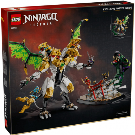 LEGO Ninjago - Ultra Dragon Battle i gruppen LEGETØJ / LEGO / LEGO Ninjago hos Spelexperten (71872)
