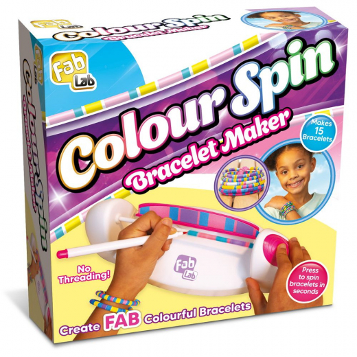 Fab Lab Colour Spin Armbåndsproducent i gruppen LEGETØJ / Skab & mal hos Spelexperten (72025011)