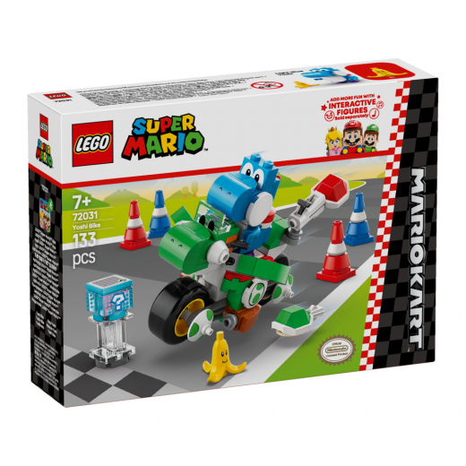 LEGO Super Mario - Mario Kart Yoshi Bike i gruppen LEGETØJ / LEGO / LEGO Super Mario hos Spelexperten (72031)