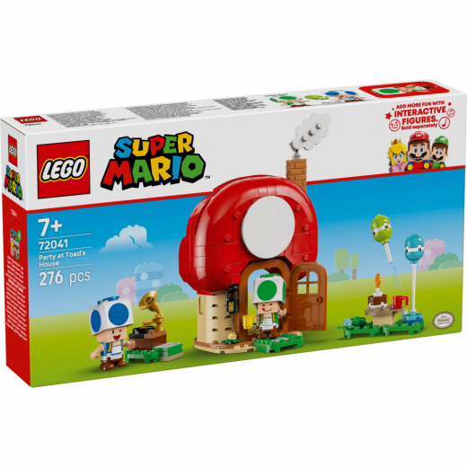 LEGO Super Mario - Fest i Toads hus i gruppen LEGETØJ / LEGO / LEGO Super Mario hos Spelexperten (72041)