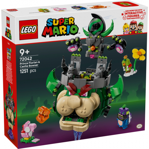 LEGO Super Mario - Prince Florian og Castle Bowser i gruppen LEGETØJ / LEGO / LEGO Super Mario hos Spelexperten (72042)