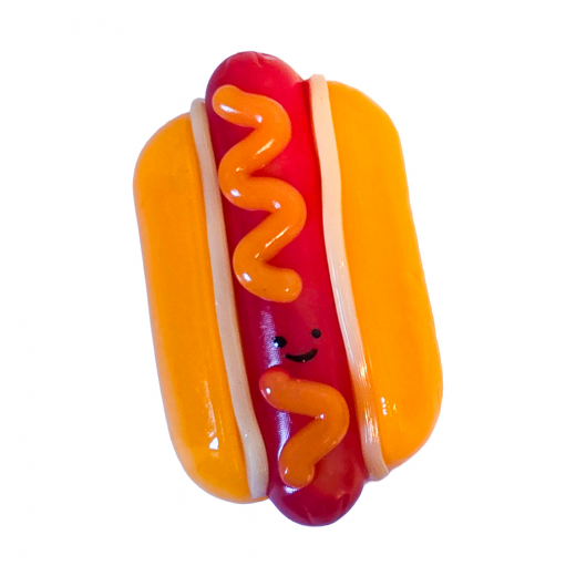Squishy Hotdog 9 cm i gruppen LEGETØJ / Fidgets hos Spelexperten (72326)