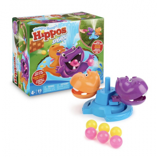 Hungry Hungry Hippos Splash i gruppen LEGETØJ / Vand legetøj hos Spelexperten (7233)