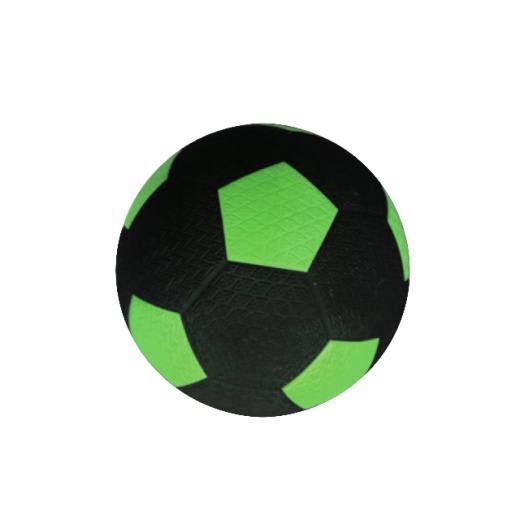 Fotboll Rubber Black Green sz 5 i gruppen UDENDØRSSPIL / Bolde hos Spelexperten (724092)