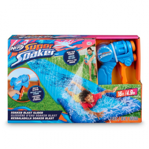 Nerf Super Soaker - Vandrutsjebane & 1 vandpistol i gruppen LEGETØJ / Vand legetøj hos Spelexperten (7247)