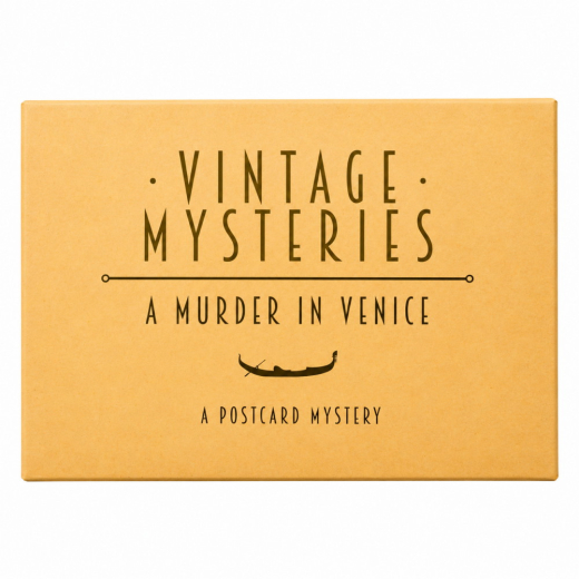 Vintage Mysteries - A Murder in Venice i gruppen SELSKABSSPIL / Escape Room hos Spelexperten (7350138261105)