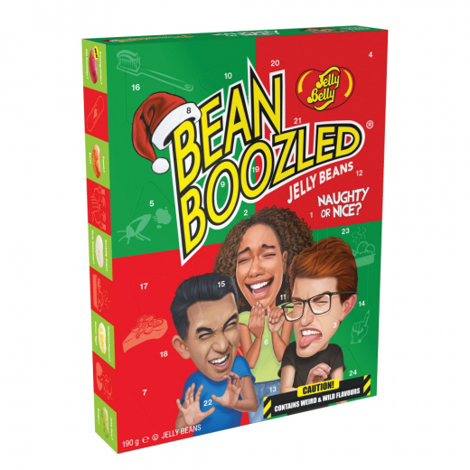 Jelly Beans Bean Boozled Adventskalender i gruppen SELSKABSSPIL / Familiespil hos Spelexperten (74711-SV)
