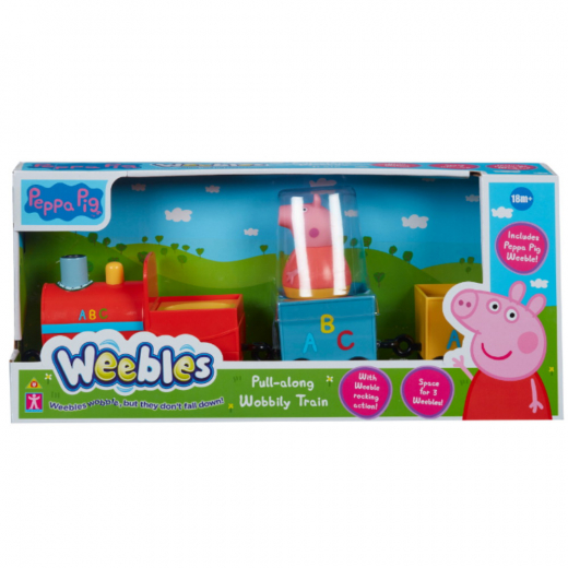 Weebles - Gurli Gris Vaklende Tog i gruppen LEGETØJ / Figurer og legesæt hos Spelexperten (7482)