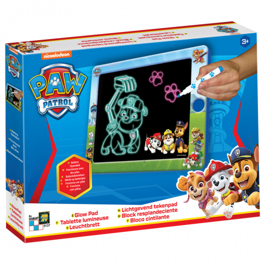 Paw Patrol Glow Pad i gruppen LEGETØJ / Skab & mal hos Spelexperten (74923008)