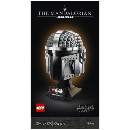 LEGO Star Wars - The Mandalorian™ Helmet i gruppen LEGETØJ / LEGO / LEGO Star Wars hos Spelexperten (75328)