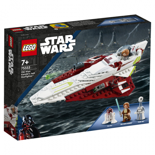 LEGO Star Wars - Obi-Wan Kenobi's Jedi Starfighter i gruppen LEGETØJ / LEGO / LEGO Star Wars hos Spelexperten (75333)