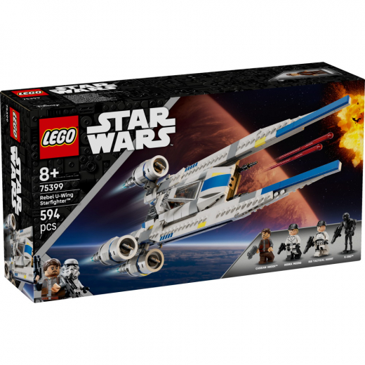 LEGO Star Wars - Oprørernes U-wing-stjernejager i gruppen LEGETØJ / LEGO / LEGO Star Wars hos Spelexperten (75399)