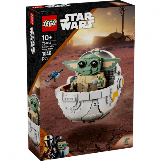 LEGO Star Wars - Grogu with Hover Pram i gruppen LEGETØJ / LEGO / LEGO Star Wars hos Spelexperten (75403)