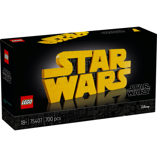 LEGO Star Wars - Klodsbygget Star Wars Logo i gruppen LEGETØJ / LEGO / LEGO Star Wars hos Spelexperten (75407)