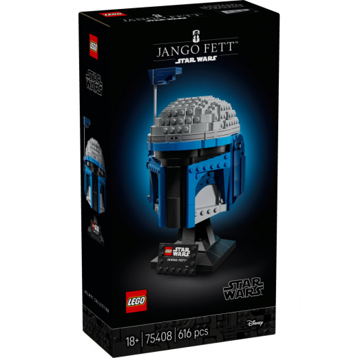 LEGO Star Wars - Jango Fetts hjelm i gruppen LEGETØJ / LEGO / LEGO Star Wars hos Spelexperten (75408)