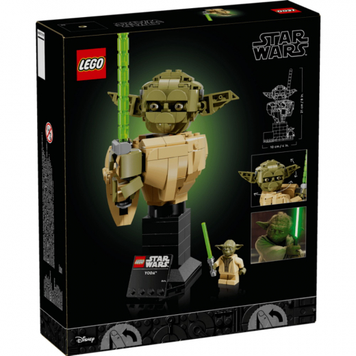 LEGO Star Wars - Yoda Bust  i gruppen LEGETØJ / LEGO / LEGO Star Wars hos Spelexperten (75438)
