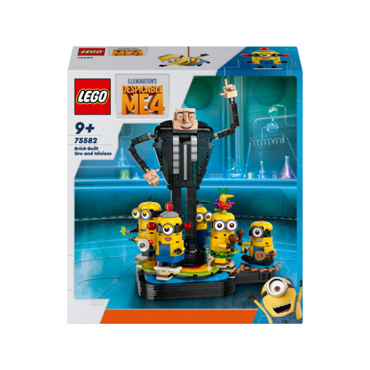 LEGO - Klodset bygget Gru med minions i gruppen LEGETØJ / LEGO hos Spelexperten (75582)