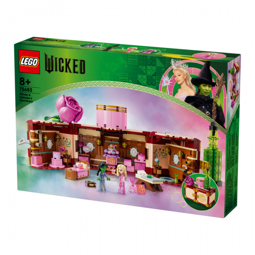LEGO Wicked - Glinda og Elphabas kollegieværelse i gruppen LEGETØJ / LEGO / LEGO Wicked hos Spelexperten (75683)