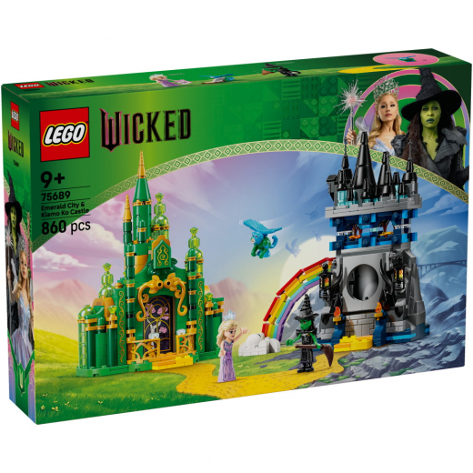 LEGO Wicked - Emerald City Og Kiamo Ko-Slottet i gruppen LEGETØJ / LEGO / LEGO Wicked hos Spelexperten (75689)