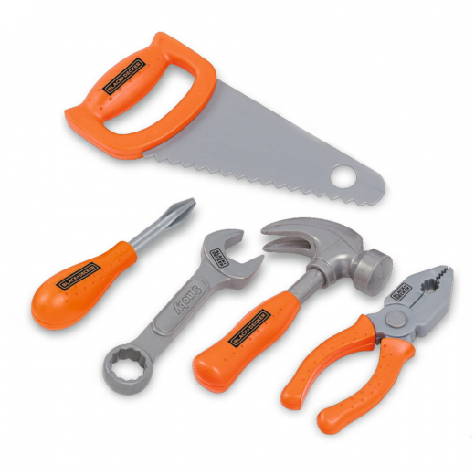 Black & Decker - Værktøjssæt i gruppen LEGETØJ / Rollespil / Legetøjsværktøj hos Spelexperten (7600360188)