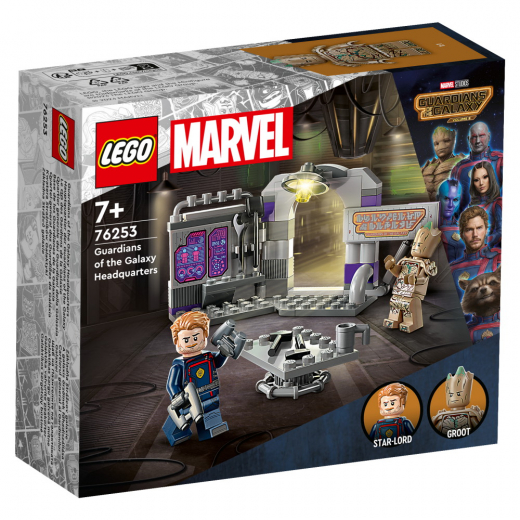 LEGO Marvel - Guardians of the Galaxys hovedkvarter i gruppen LEGETØJ / LEGO hos Spelexperten (76253)