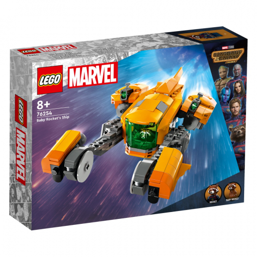 LEGO Marvel - Baby Rockets skib i gruppen LEGETØJ / LEGO hos Spelexperten (76254)