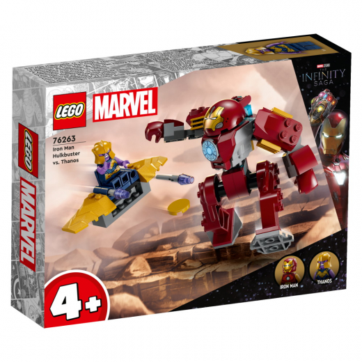 LEGO Marvel - Iron Man Hulkbuster mod Thanos i gruppen LEGETØJ / LEGO hos Spelexperten (76263)