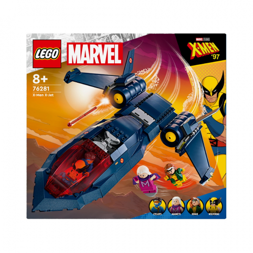 LEGO Marvel - X-Men X-Jet i gruppen LEGETØJ / LEGO hos Spelexperten (76281)