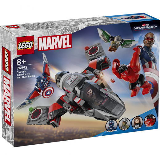 LEGO Marvel – Captain America mod Red Hulk i gruppen LEGETØJ / LEGO hos Spelexperten (76292)