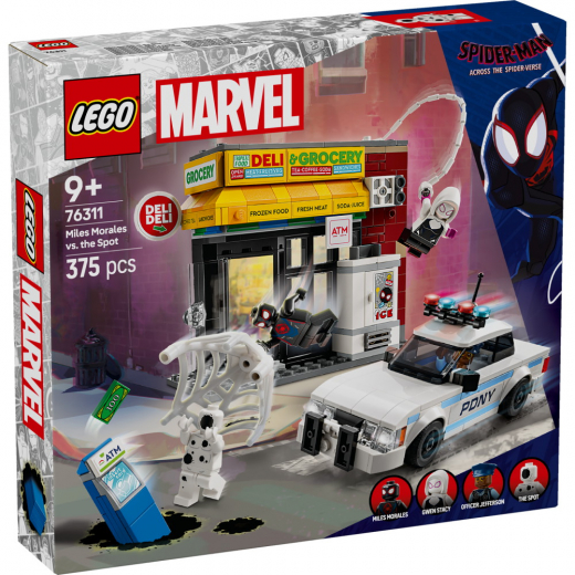 LEGO Marvel - Miles Morales mod Spot i gruppen LEGETØJ / LEGO hos Spelexperten (76311)