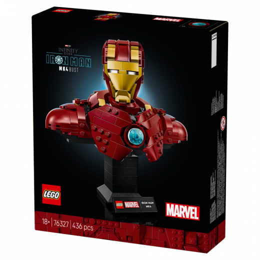 LEGO Marvel - Iron Man MK4-buste i gruppen LEGETØJ / LEGO hos Spelexperten (76327)
