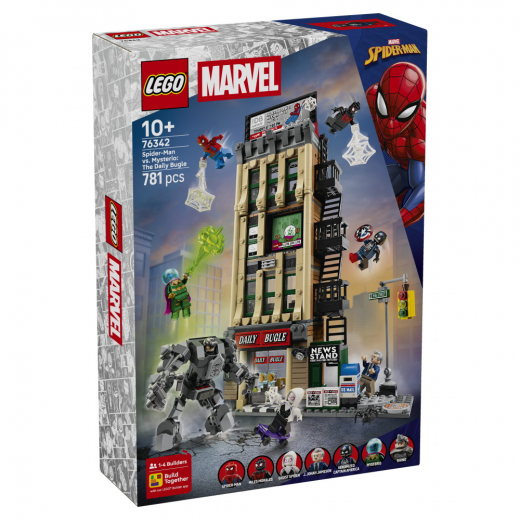LEGO Marvel - Spider-Man Mod Mysterio: Daily Bugle i gruppen LEGETØJ / LEGO / LEGO Marvel hos Spelexperten (76342)